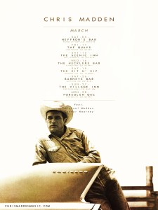 45 - March Gig Poster